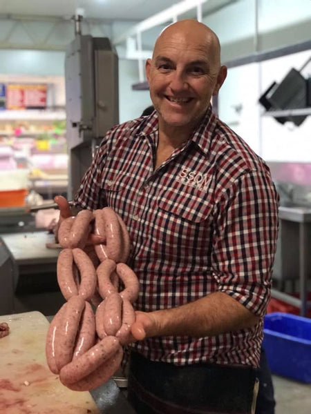 Lamb, Olive & Feta Sausages