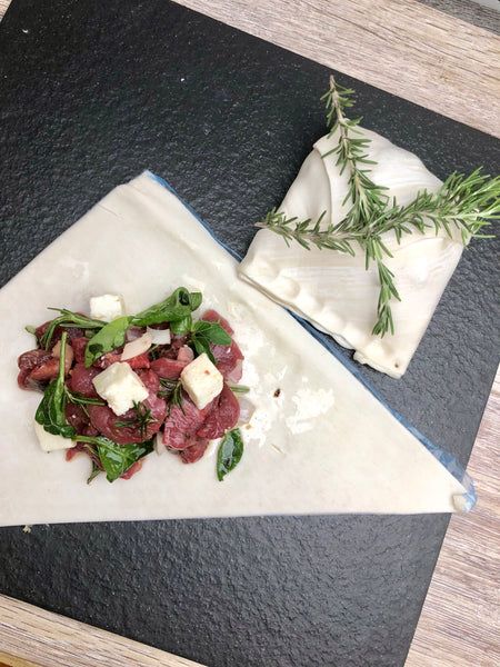 LAMB, HERB & FETTA PUFFS