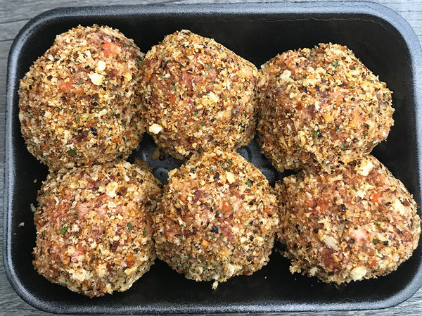 PEPPERED BEEF RISSOLES