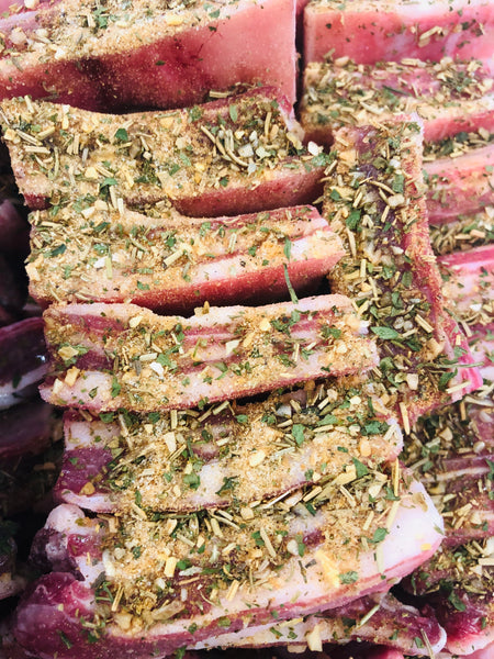 Minted Lamb Ribs