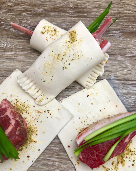 LEMONGRASS, GARLIC CHIVE LAMB CUTLETS