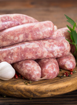 STREAKY BACON & MAPLE SAUSAGES